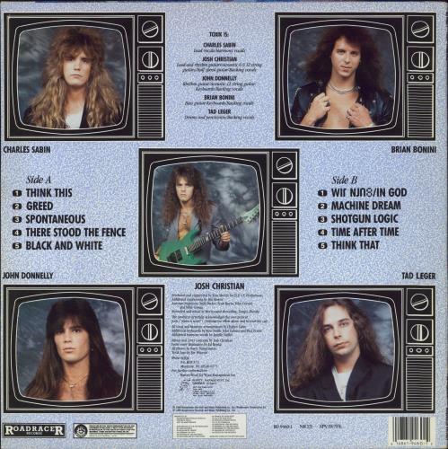 Toxik Think This Dutch vinyl LP album (LP record) (649746)